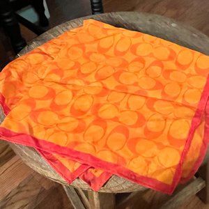 Authentic COACH Scarf